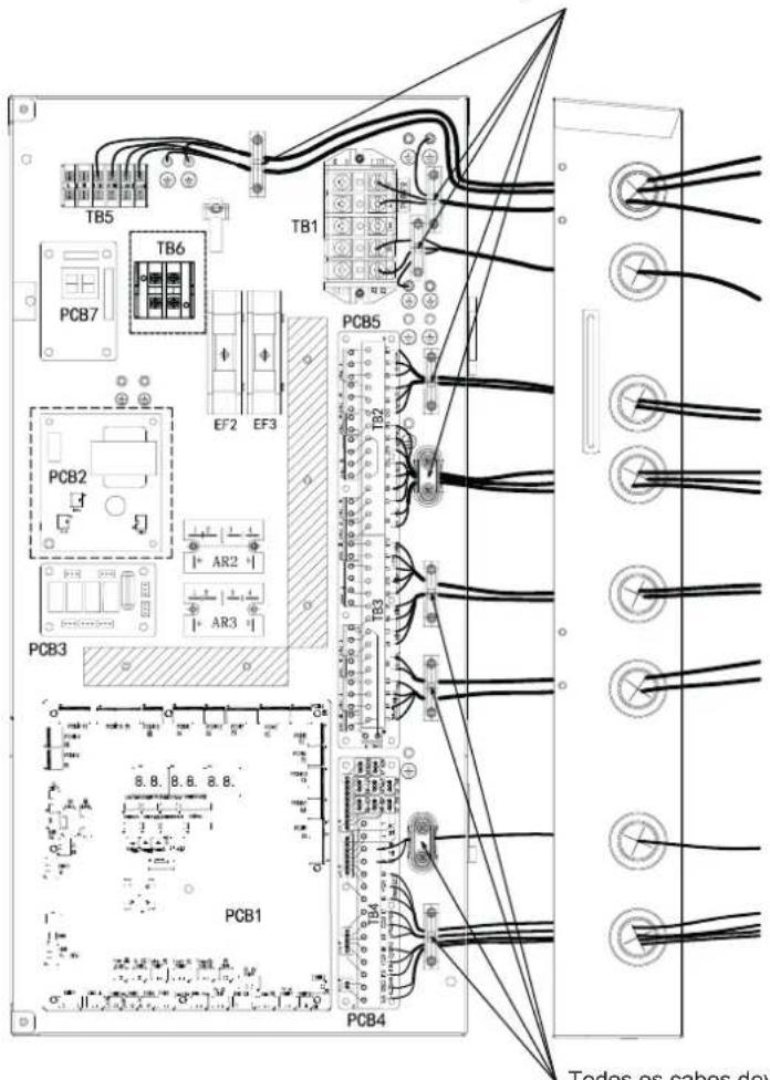 HISENSE AHZ-080HCDS1 - LIGAÇÕES ELÉTRICAS PARA UNIDADES EXTERIORES - 6