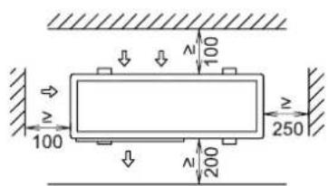 HISENSE AHZ-080HCDS1 - SPATIU DE INSTALARE - 2