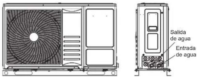 HISENSE AHZ-080HCDS1 - CONEXIÓN DE LAS TUBERÍAS DE AGUA - 1