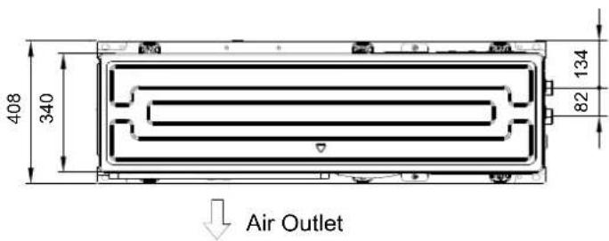 HISENSE AHZ-080HCDS1 - GENERAL DIMENSIONS - 1