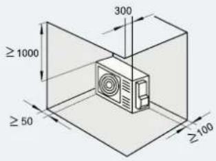 HISENSE AHZ-080HCDS1 - SPATIU DE INSTALARE - 7