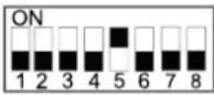 HISENSE AHZ-080HCDS1 - DIP-SCHALTER-EINSTELLUNG VON PCB1 - 11