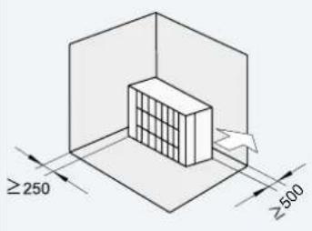 HISENSE AHZ-080HCDS1 - INSTALLATION SPACE - 4