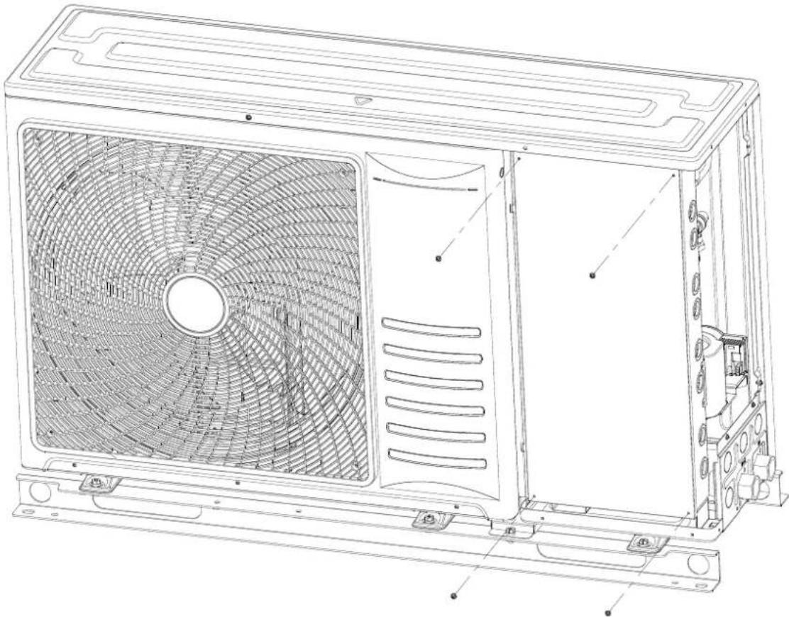 HISENSE AHZ-080HCDS1 - ELECTRICAL WIRING CONNECTION FOR OUTDOOR UNITS - 3