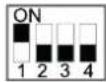 HISENSE AHZ-080HCDS1 - IMPOSTAZIONE DELL'INTERRUTTORE DIP DI PCB1 - 17