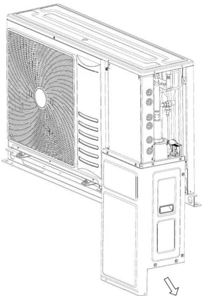 HISENSE AHZ-080HCDS1 - CONECTAREA CABLAJULUI ELECTRIC AL UNITĂȚILOR EXTERIOARE - 2