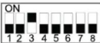 HISENSE AHZ-080HCDS1 - DIP-SCHAKELAARS INSTELLEN VAN PCB1 - 11
