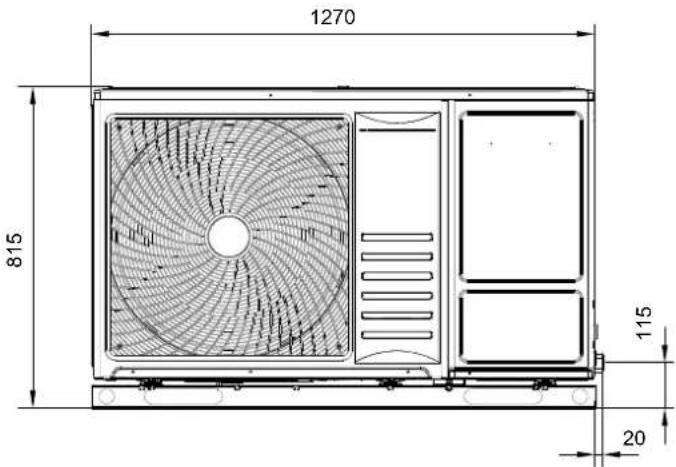 HISENSE AHZ-080HCDS1 - GENERAL DIMENSIONS - 2