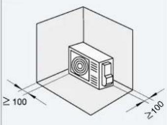 HISENSE AHZ-080HCDS1 - INSTALLATION SPACE - 3