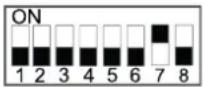 HISENSE AHZ-080HCDS1 - KONFIGURACJA PRZEŁĄCZNIKÓW DIP PŁYTY PCB1 - 9