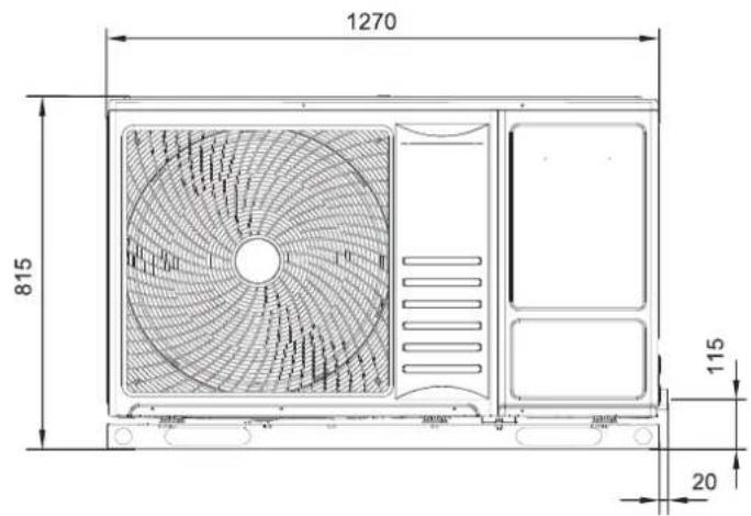 HISENSE AHZ-080HCDS1 - GENEL BOYUTLAR - 2