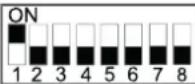 HISENSE AHZ-080HCDS1 - DIP-SCHAKELAARS INSTELLEN VAN PCB1 - 13