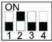 HISENSE AHZ-080HCDS1 - SETĂRI COMUTATOR DIP LA PCB1 - 16