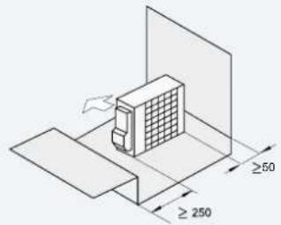 HISENSE AHZ-080HCDS1 - INSTALLATION SPACE - 6