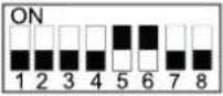 HISENSE AHZ-080HCDS1 - IMPOSTAZIONE DELL'INTERRUTTORE DIP DI PCB1 - 7