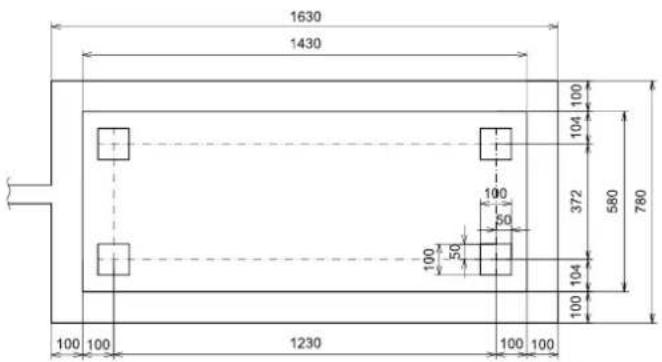 HISENSE AHZ-080HCDS1 - Base di appoggio in cemento - 1