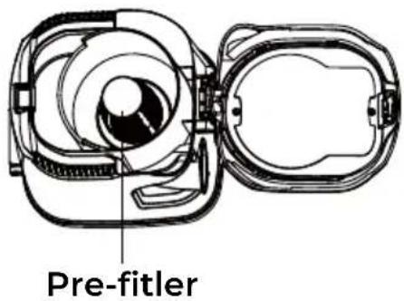 KENMORE DU1292 - PRE-FILTER CLEANING - 2