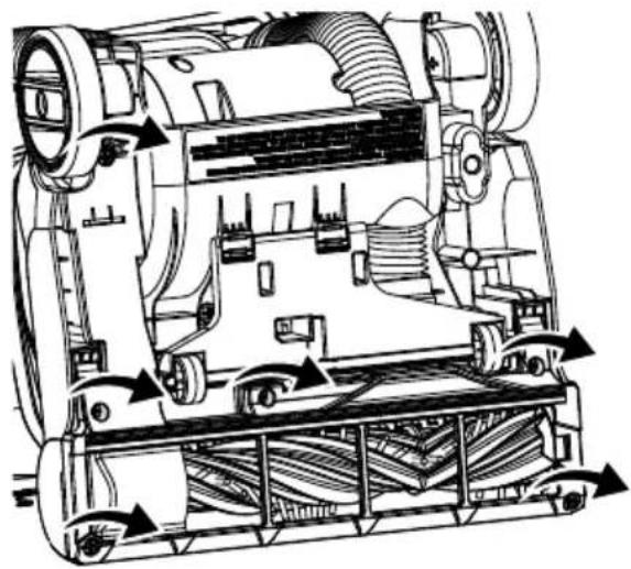 KENMORE DU1292 - BELT CHANGING - 2