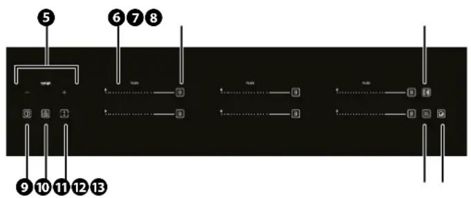 Wisberg WBBC690FZF3 - OPERATING PANEL - 1
