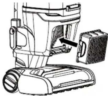 KENMORE DU4396 - HEPA MEDIA EXHAUST FILTER CLEANING - 3