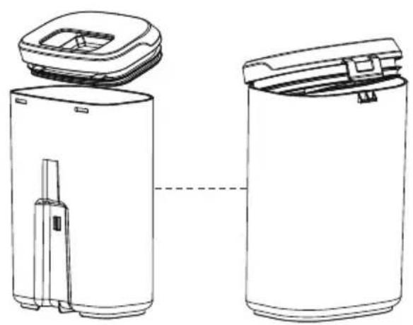 KENMORE KW1049 - EMPTYING THE DIRTY WATER TANK - 1
