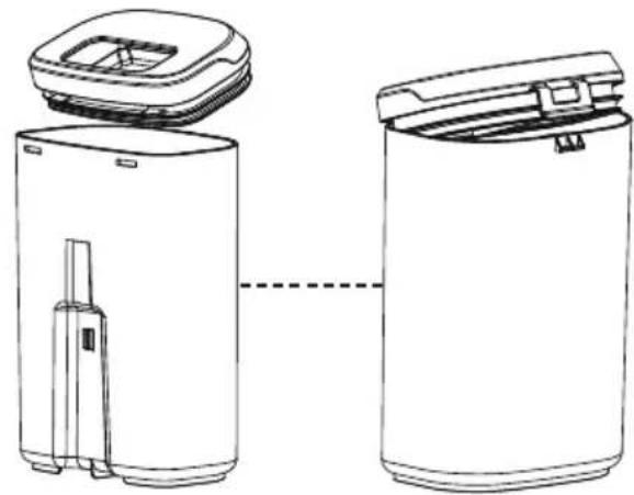 KENMORE KW1049 - VACIAR EL TANQUE DE AGUA SUCIA - 1