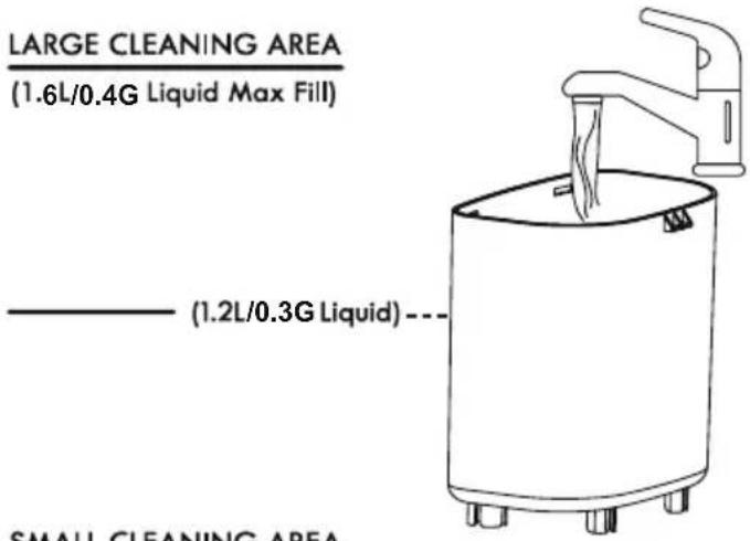 KENMORE KW1049 - FILLING THE CLEAN WATER TANK - 3