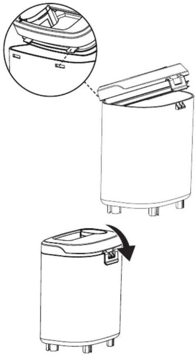 KENMORE KW1049 - Remlissage du réservoir d'eau PROPRE - 1