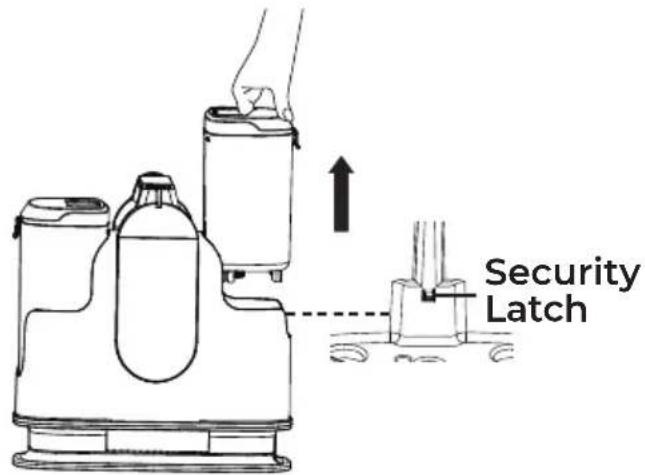 KENMORE KW1049 - FILLING THE CLEAN WATER TANK - 1