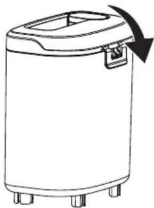 KENMORE KW1049 - FILLING THE CLEAN WATER TANK - 2