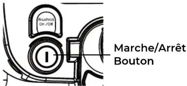 Brushroll On /Off Marche/Arrêt Bouton