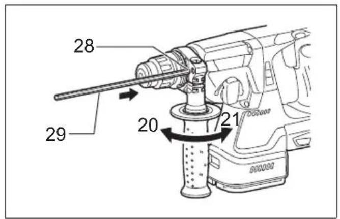 MAKITA DHR242Z - 19