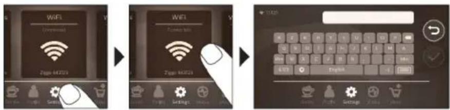 SAECO GranAroma Deluxe SM6682 - Připojení k Wi-Fi síti - 1