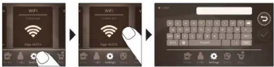 SAECO GranAroma Deluxe SM6682 - Ühendamine Wi-Fi-ga - 1