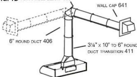 BROAN AR130 - PLANNING DUCTWORK INSTALLATION - 4