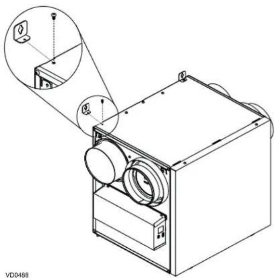 BROAN V160H75RS - Wall mounted: - 1