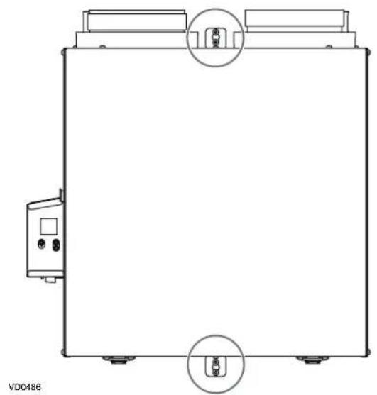 BROAN V150E75NS - Installé au mur : - 1