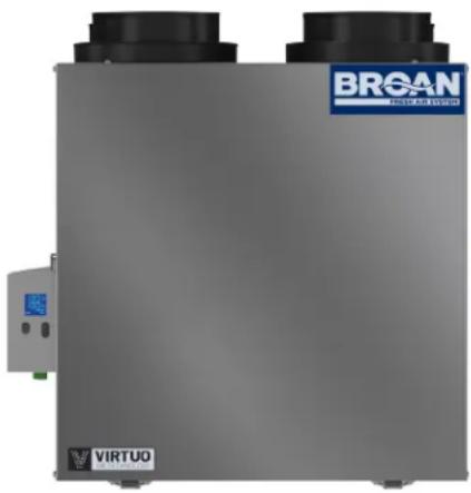 BROAN V150H75NS - Ventilateur récupérateur de chaleur - 150 pi³/min - 1