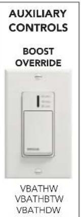 BROAN V150H75NS - CONTROLS - 2