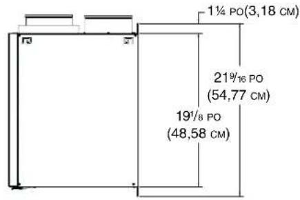 1¼ PO(3,18 CM) 21½ PO (54,77 CM) 19½ PO (48,58 CM)