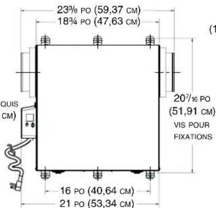 BROAN V150E75NT - Description de l'unite - 6