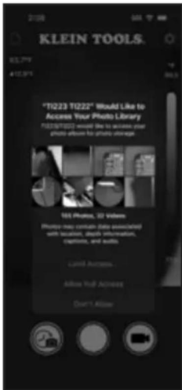 Klein Tools TI223 - CAPTURA DE VIDEOS POR INTERVALOS (FIG. C) - 1