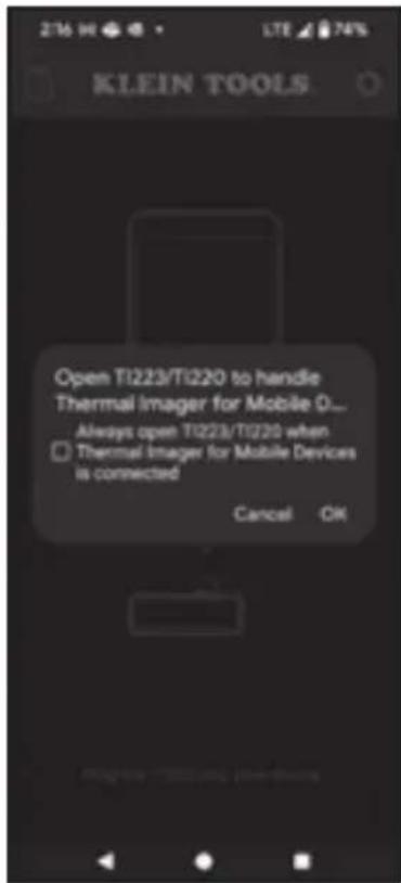 Klein Tools TI223 - CONNECTING YOUR DEVICE - 4