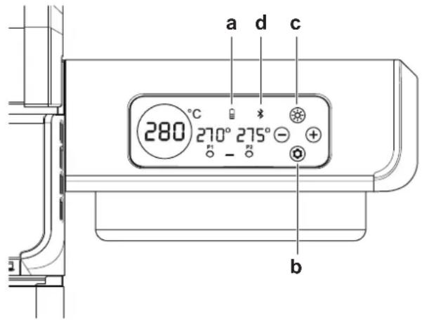 Roesle EPICFLAME PRO 6 - Boutons rotatifs bicolores - 1