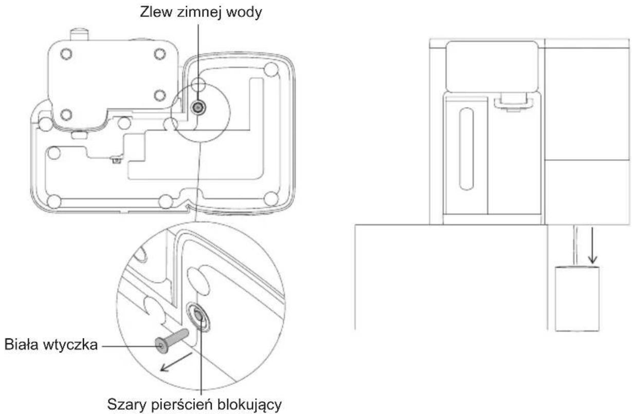 JIMMY R9 Pro - Opróżnienie zbiornika na zimną wodę - 1