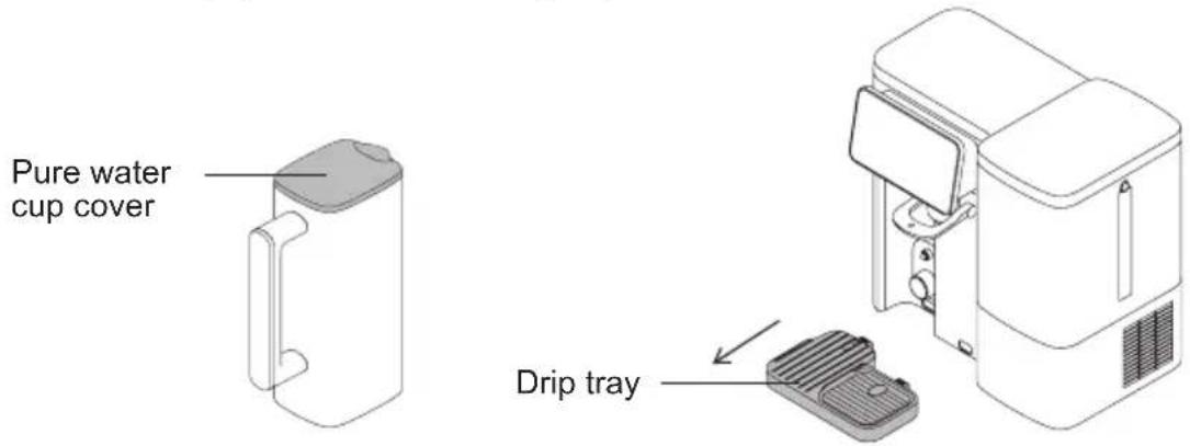 JIMMY R9 Pro - Clean water tank and water cup - 2