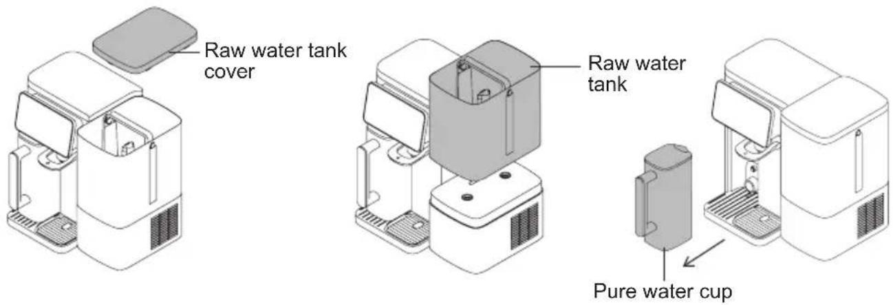 JIMMY R9 Pro - Clean water tank and water cup - 1