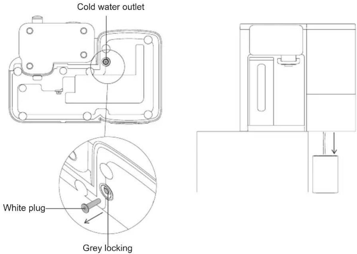 JIMMY R9 Pro - Empty cold water tank - 1