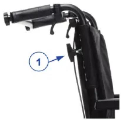 Vermeiren V500 Light 30° - Altezza dello schienale - 1