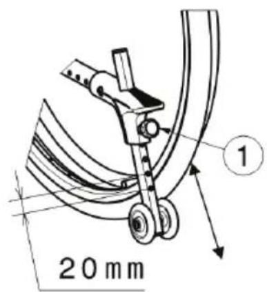 Vermeiren V500 Light 30° - Gevaar voor letsel - 2